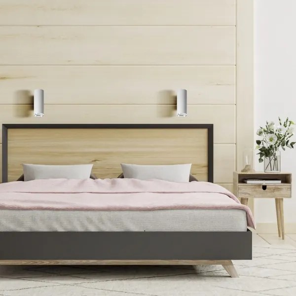 Aplica LED RGBW reglabilă pentru baie TURYN, 1xGU10/6,5W/230V, IP44, albă