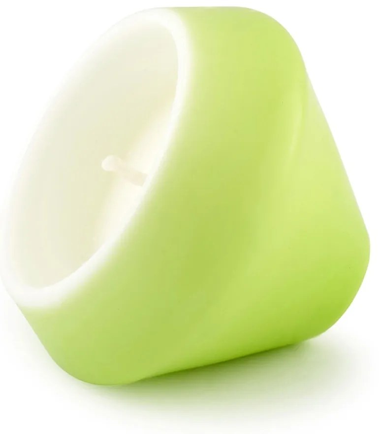 Lumânare Unipar Floating Cone, durată ardere 15 h, verde