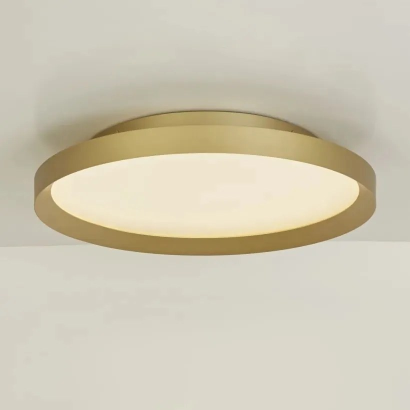 Plafoniera LED dimabila CCT 3000/4000K Prisma 35 auriu