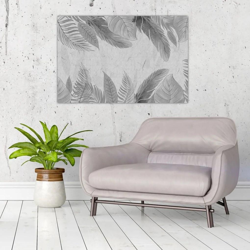 Tablou - Frunze (90x60 cm)