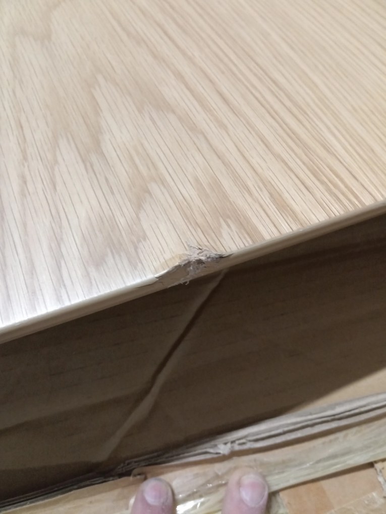 Oferta Masa de dining cu blat in decor stejar BRANDO 120(160)x80, extensibila II. calitate