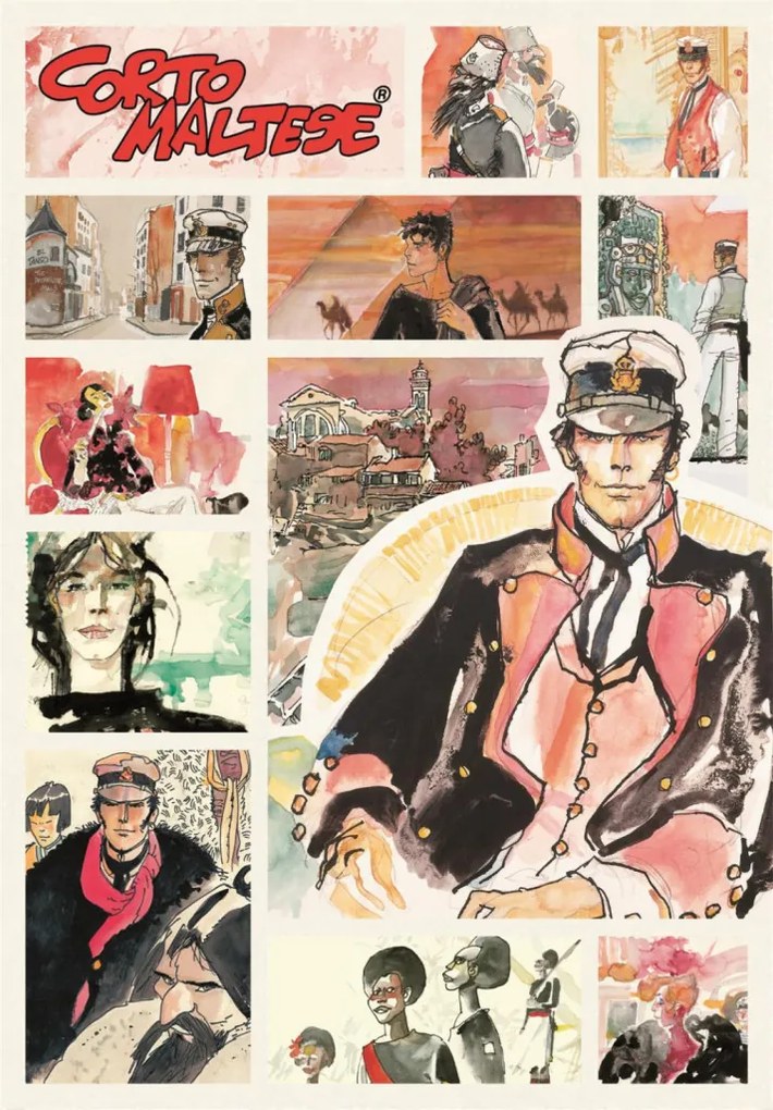 Anime Captain Corto Maltese Puzzle Compact de 1000 de Piese Clementoni