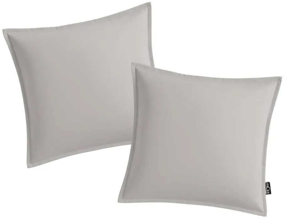 Set 2 buc perne de exterior EMPARO 50x50 cm, gri deschis