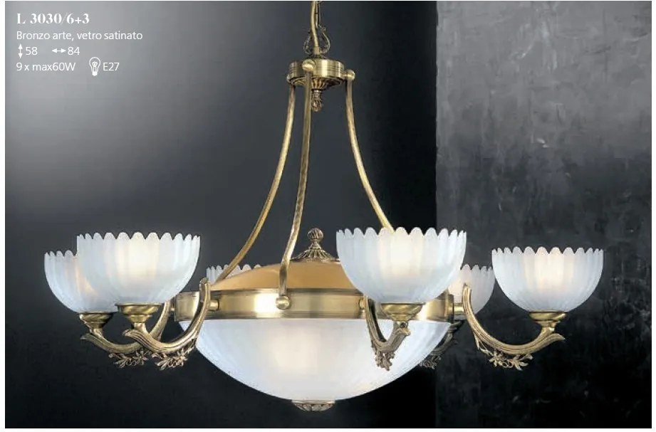 Candelabru clasic design italian realizat manual 3030