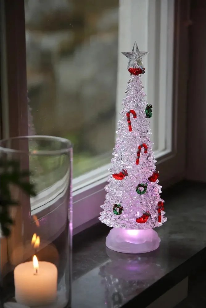 Decorațiune luminoasă de Crăciun albă ø 12 cm Bro – Markslöjd