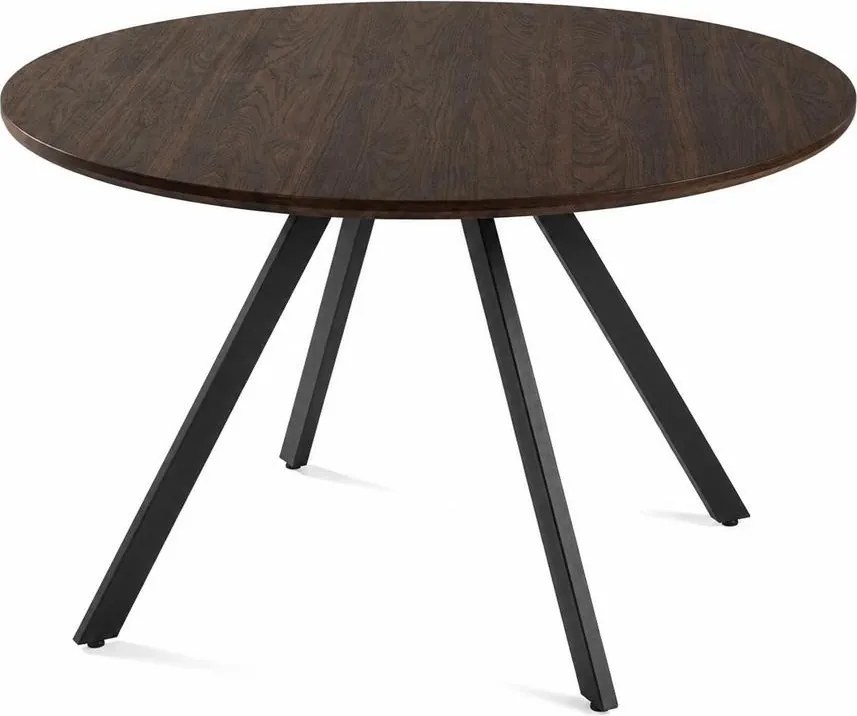 Masă de dining AVENBERG RONDO Ø120 maro