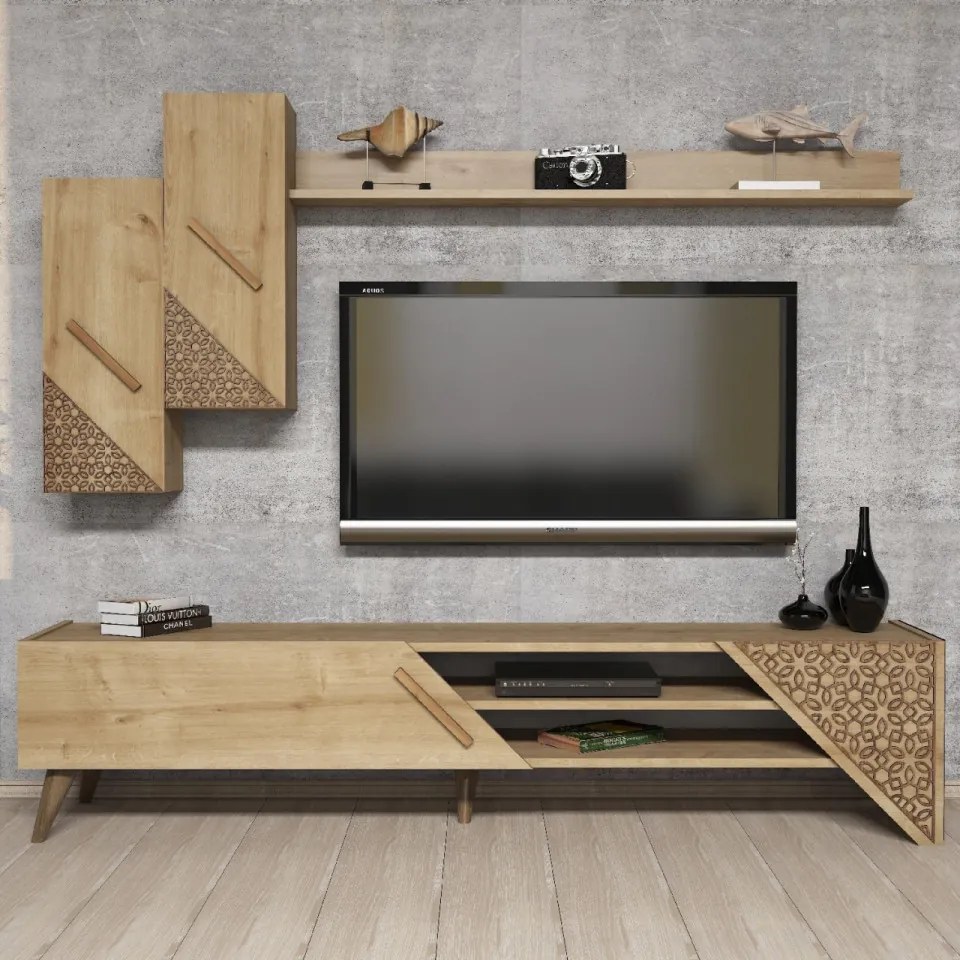 Ansamblu Comoda TV Beril , Stejar