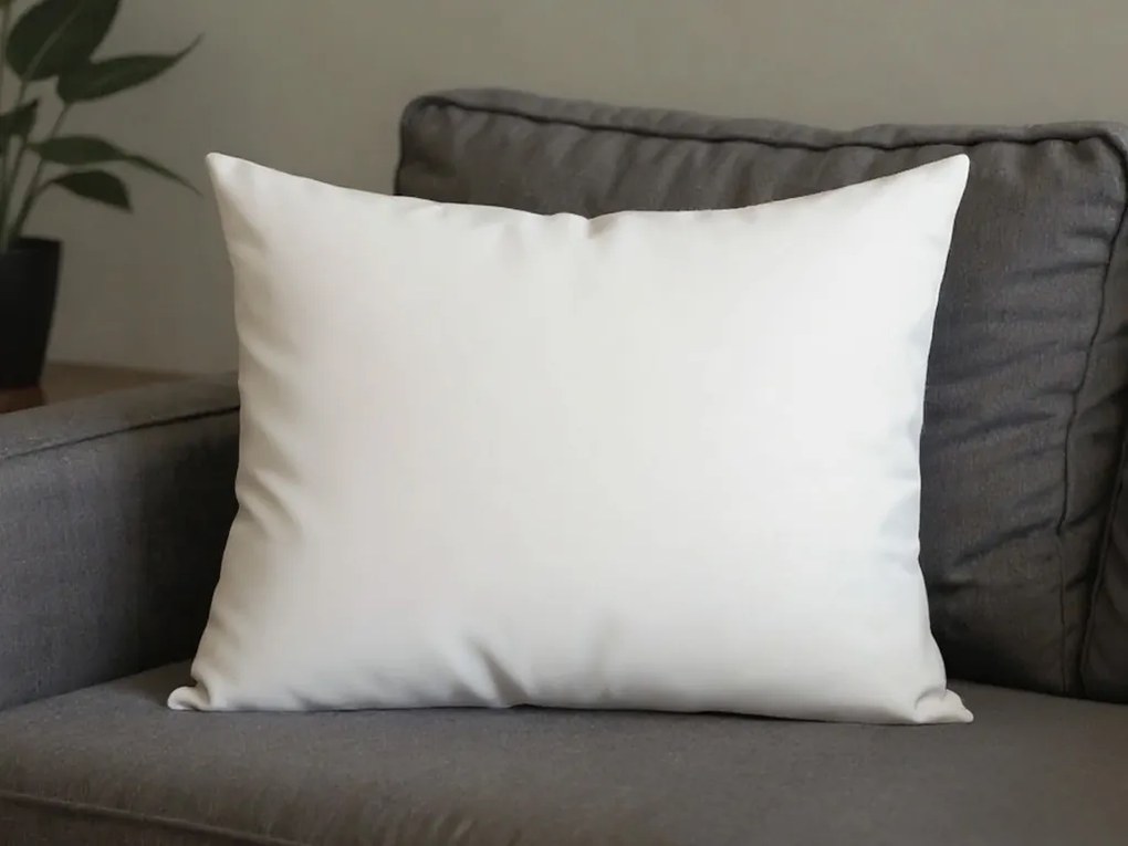 Husa pentru perna LUX 70x90 cm alb, buzunar hotelier