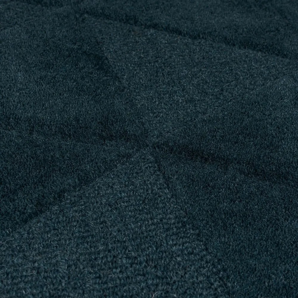 Covor albastru-verde țesut manual din lână 240x340 cm Shard – Flair Rugs