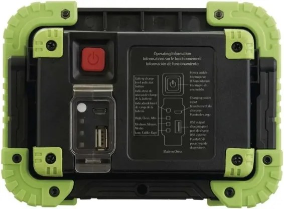 Proiector LED COB reîncărcabil LED/3,7V 3000 mAh IP44