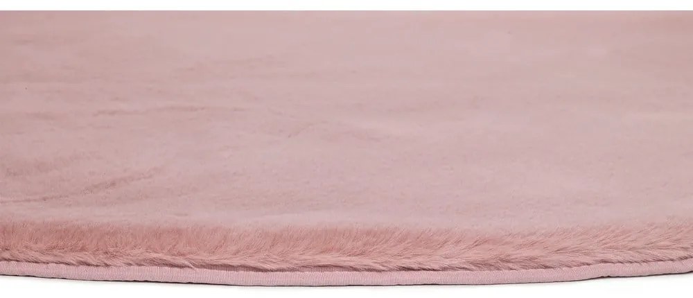 Covor Universal Fox Liso, ø 120 cm, roz