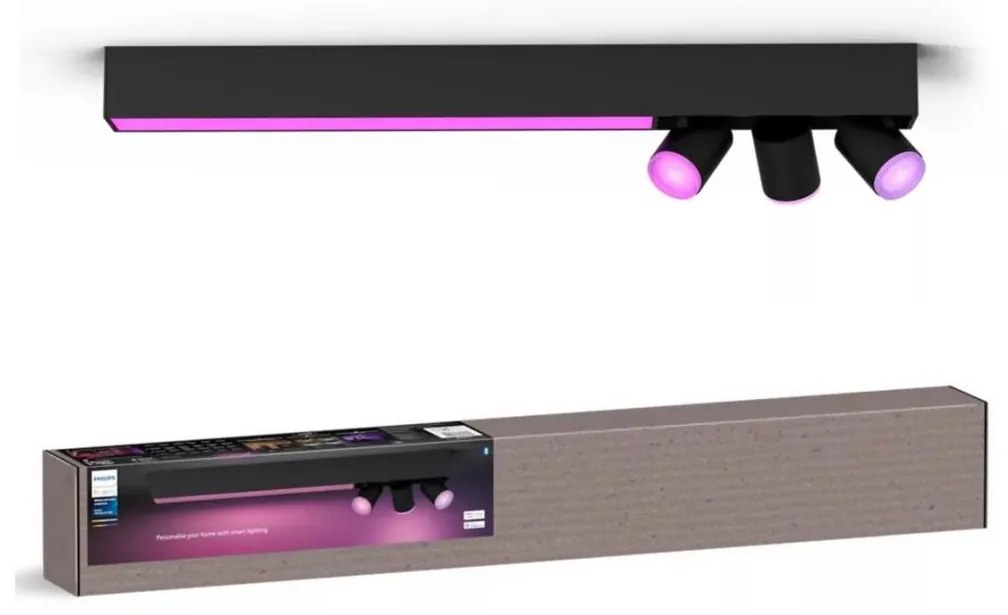 Philips Hue CENTRIS LED RGBW spot reglabil 3xGU10/4,2W + LED/11W