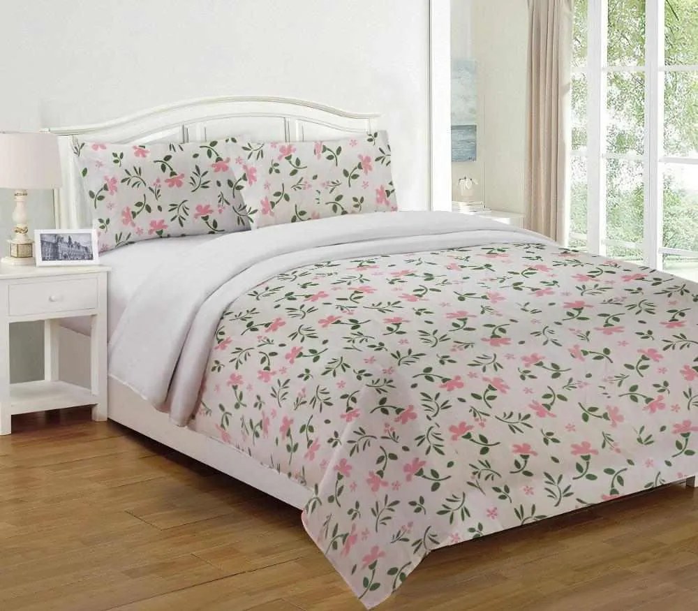 Lenjerie de Pat Double - Spring Pink