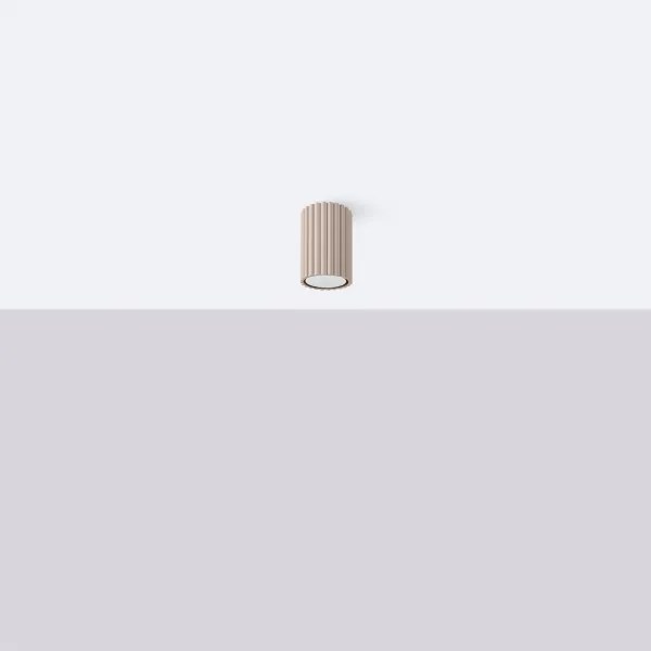 Spot Brilagi CRESTO 1xGU10/10W/230V 10 cm taupe