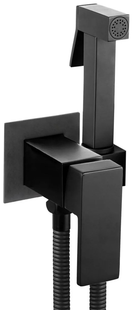 Dus Igienic pentru Bideu Rea Fenix Black
