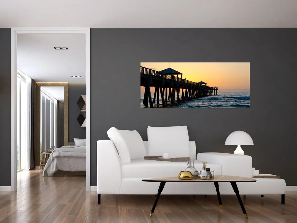Tablou cu plaja (120x50 cm)