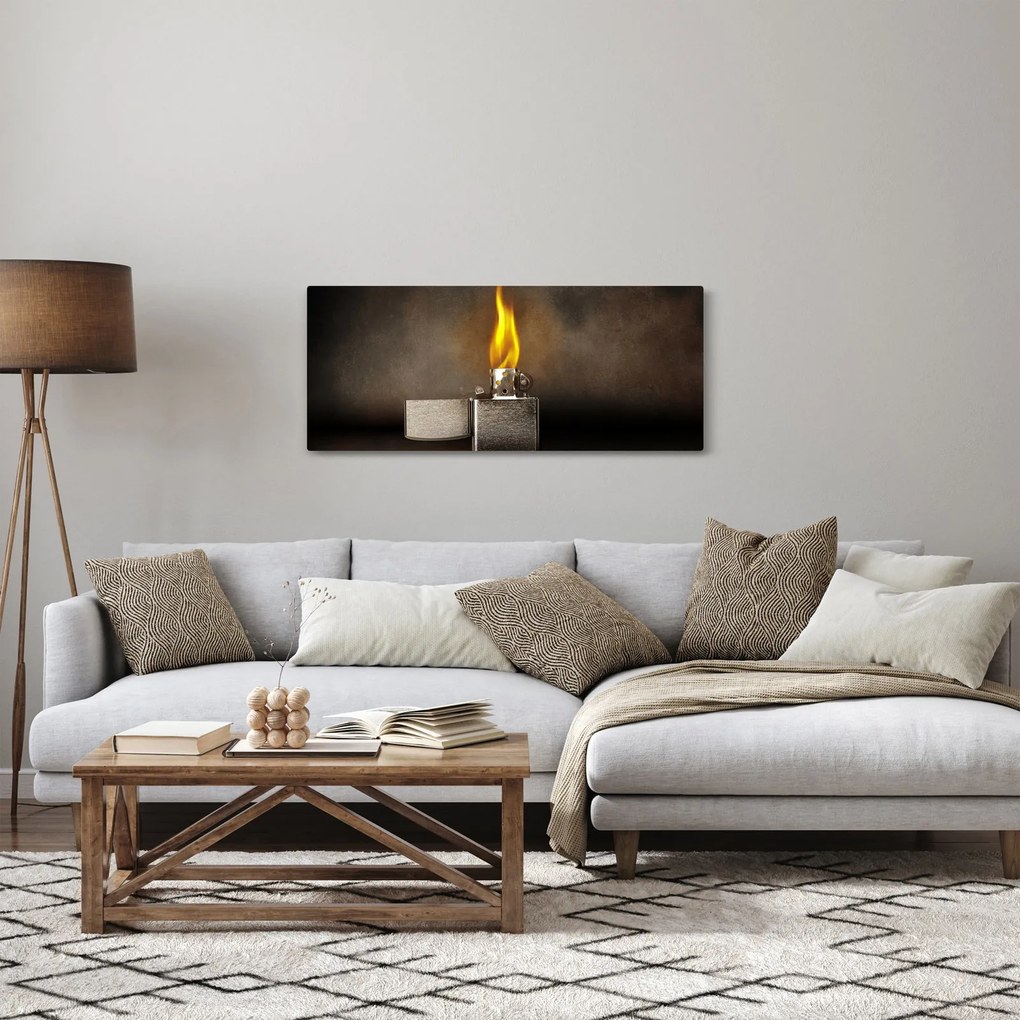 Tablou cu brichetă (120x50 cm)