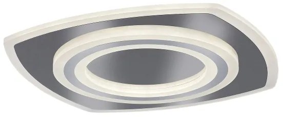 Rabalux 71318 - Plafonieră LED dimabilă TANELI, 60W/230V, 3000/4000/6000K, crom + telecomandă