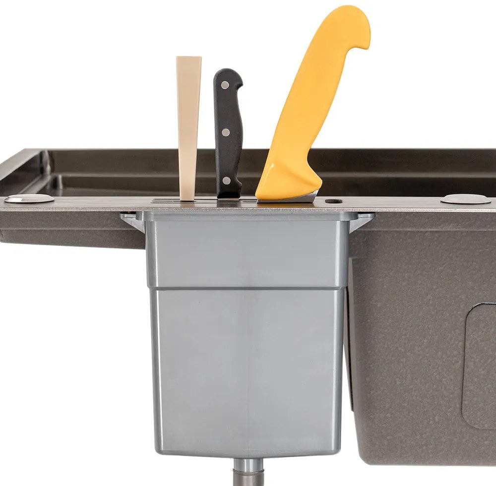 Chiuvetă Dahlia din oțel inoxidabil