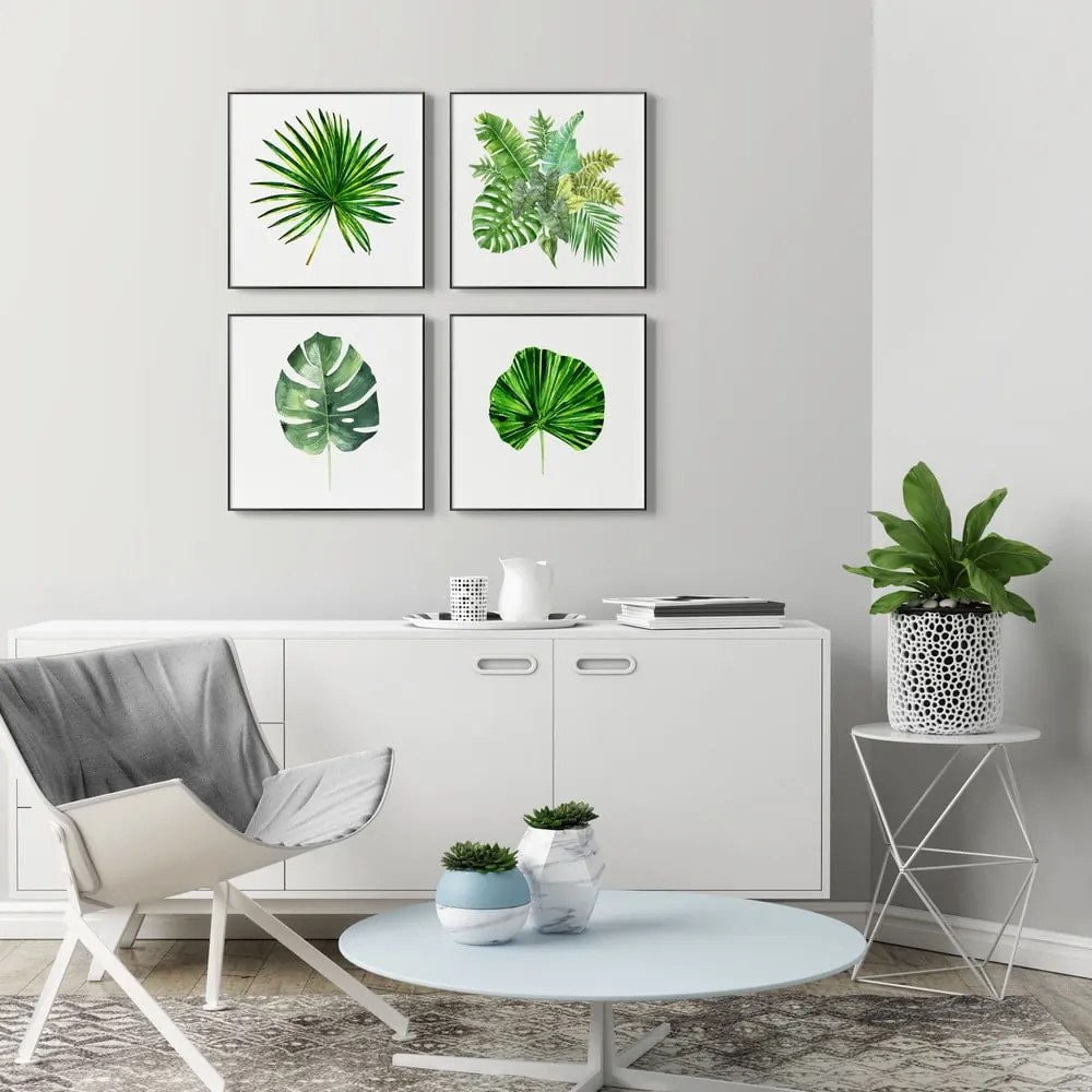 Poster 30x30 cm Monstera