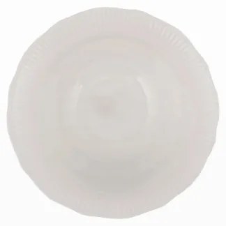 Set veselă 24 piese, porțelan alb