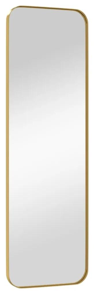 Oglinda de perete, auriu, 30x100 cm, dreptunghiulara 1, Auriu, 30 x 100 cm