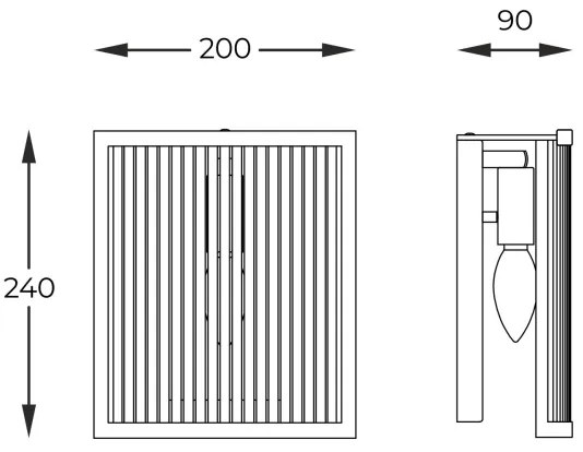 Aplică Zuma Line W0528-01A-V6AC SERGIO 1xE14/60W/230V auriu