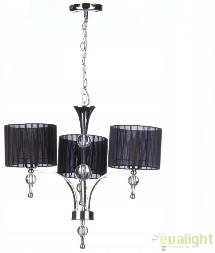 Candelabru design elegant Impress 3 Black