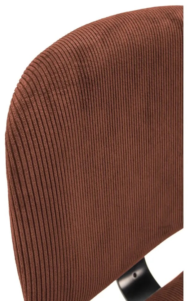 Scaune de bar burgundy 2 buc. (înălțime șezut 64 cm) Arus – Marckeric