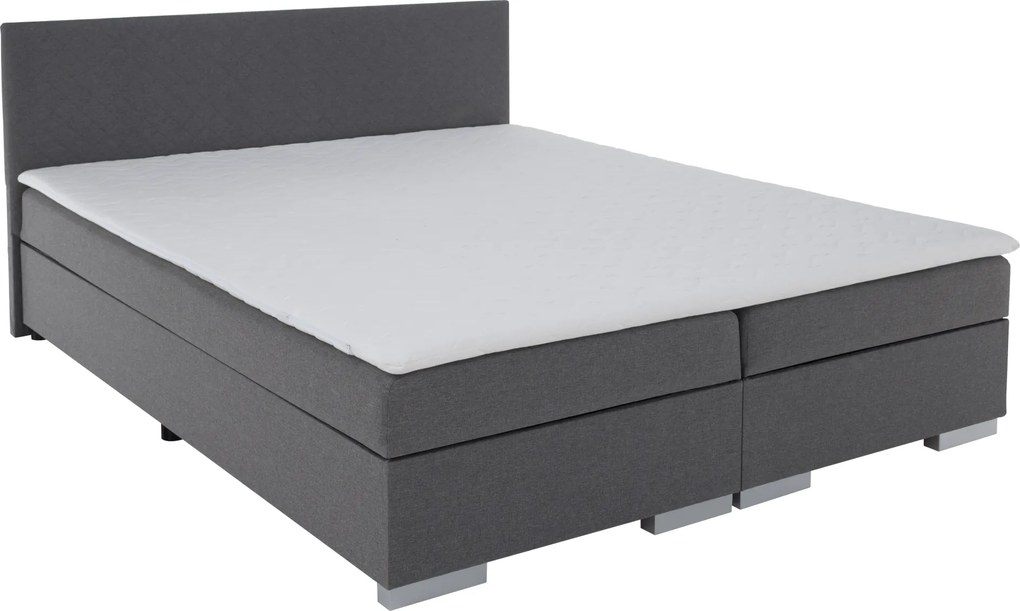 Pat Boxspring, gri, 140x200, ADARA