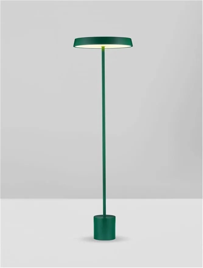 Lampa de podea LED design modern VETRO verde, D-40cm