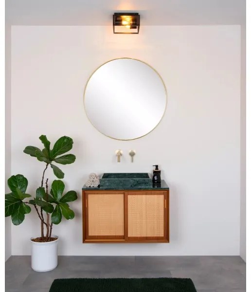 Plafonieră pentru baie Lucide 27100/02/30 CARLYN 2xE14/6W/230V IP54