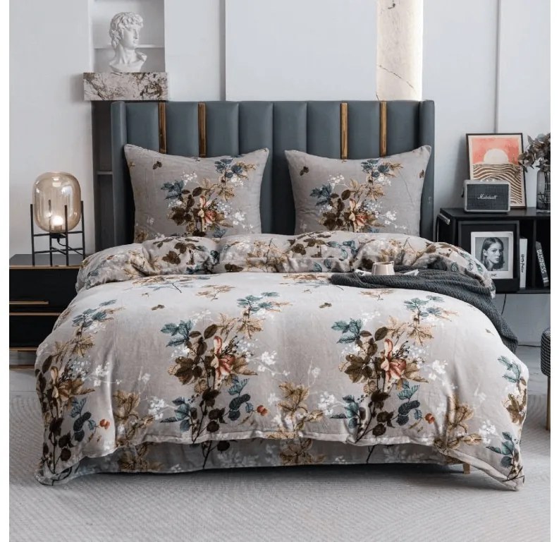 Lenjerie cocolino FYSARO gri Dimensiune lenjerie de pat: 70 x 80 cm | 140 x 200 cm