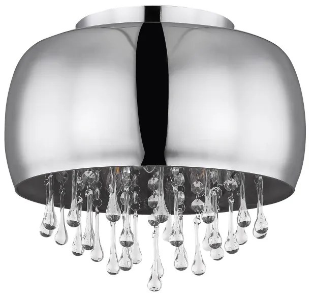 Plafoniera design modern KALLA fumuriu 15809D GL