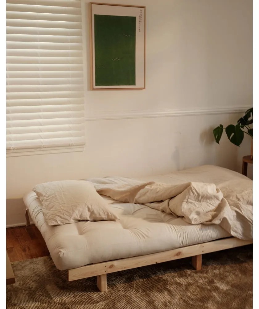 Canapea extensibilă galben muștar 190 cm Lean – Karup Design