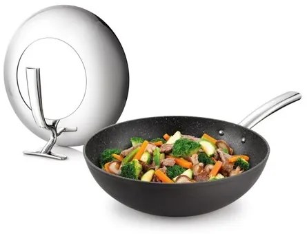 Tigaie Wok cu capac Tescoma PRESIDENT diam. 30 cm