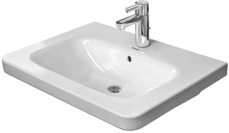 Duravit DuraStyle lavoar 65x48 cm dreptunghiular clasică-mobilier alb 23206500001