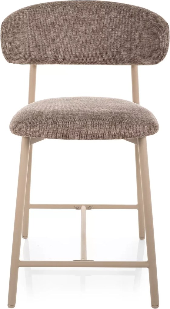 Scaun de bar ELONE, casmir/bej