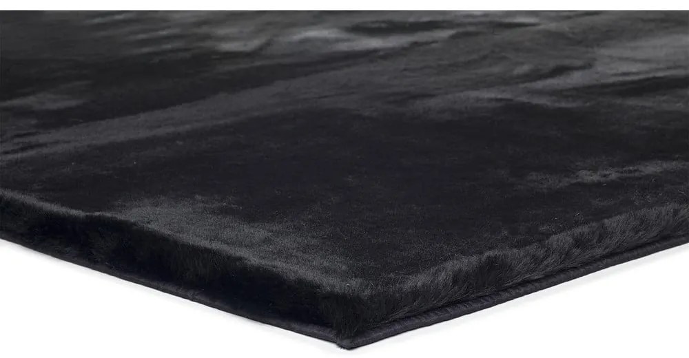Covor Universal Fox Liso, 60 x 90 cm, negru