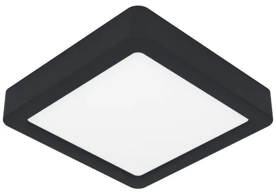 Eglo 900643 - Plafonieră pentru baie FUEVA LED/11W/230V IP44 neagră