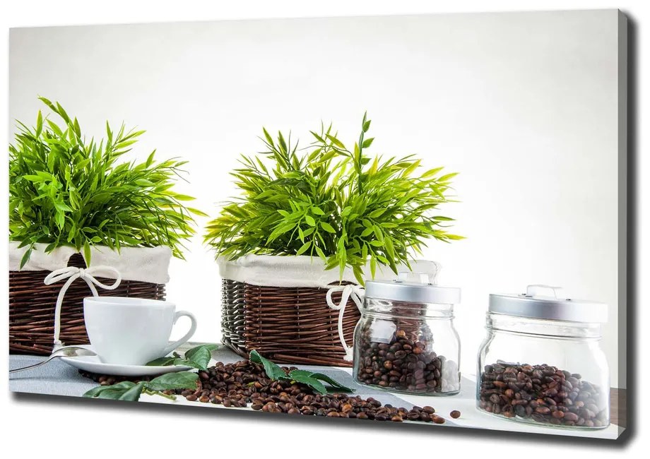 Tablou pe pânză Temă cu cafea