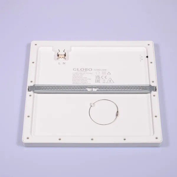 Plafonieră LED LASSE LED/24W/230V 3000/4000/6500K albă Globo 12380-24W