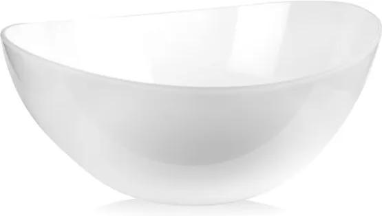 Bol pentru salată Vialli Design, 25 cm, alb
