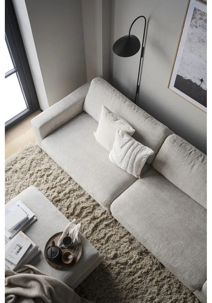 Canapea crem 258 cm Duncan - Rowico