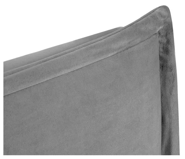 Tăblie de pat gri 140x120 cm Monica – Milo Casa