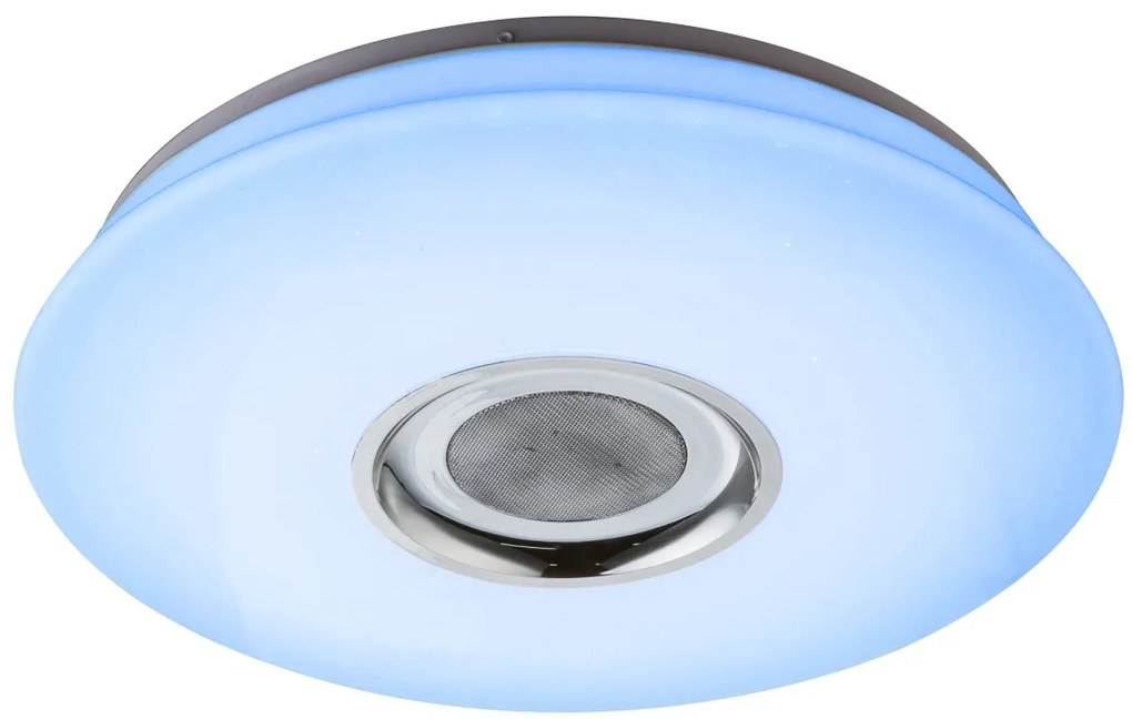 Plafoniera dimabila cu LED RGB, difuzor si telecomanda, diametru 40cm, NICOLE 41329-18 GL