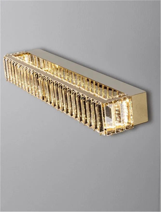 Aplica LED de perete cristal design elegant AURELIA
