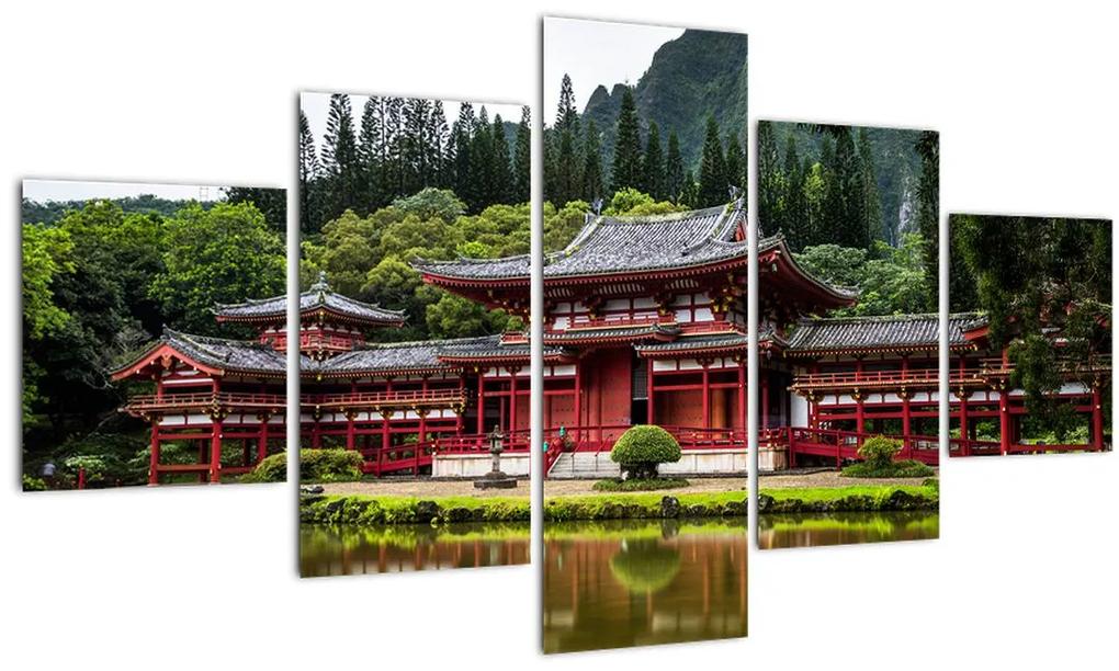 Tablou - arhitectura Chinezească (125x70 cm), în 40 de alte dimensiuni noi