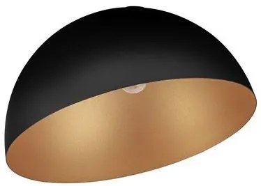 Lustra aplicata design decorativ GEA negru/auriu D-50cm