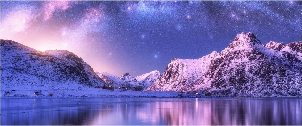 Tablou - Peisaj arctic (120x50 cm)
